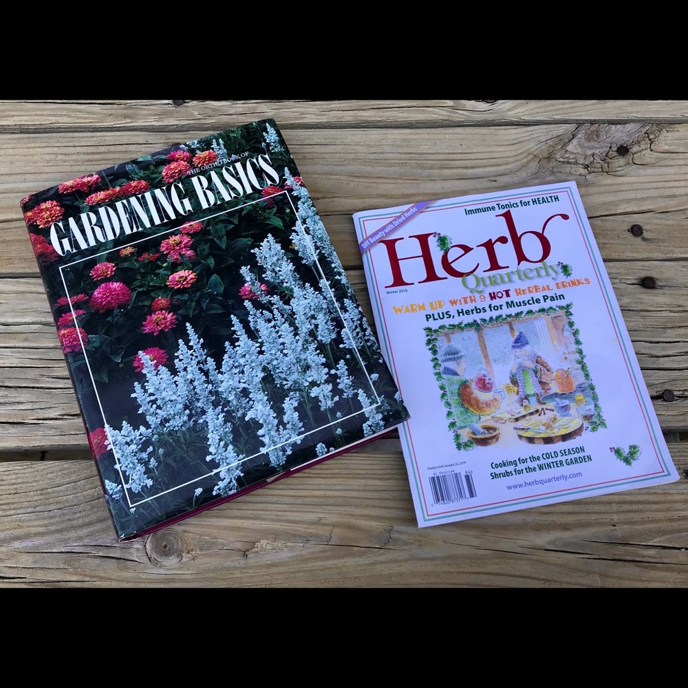 1991 Ortho Book Of Gardening Basics Plant Encyclopedia Care Grow Herbs Magazine